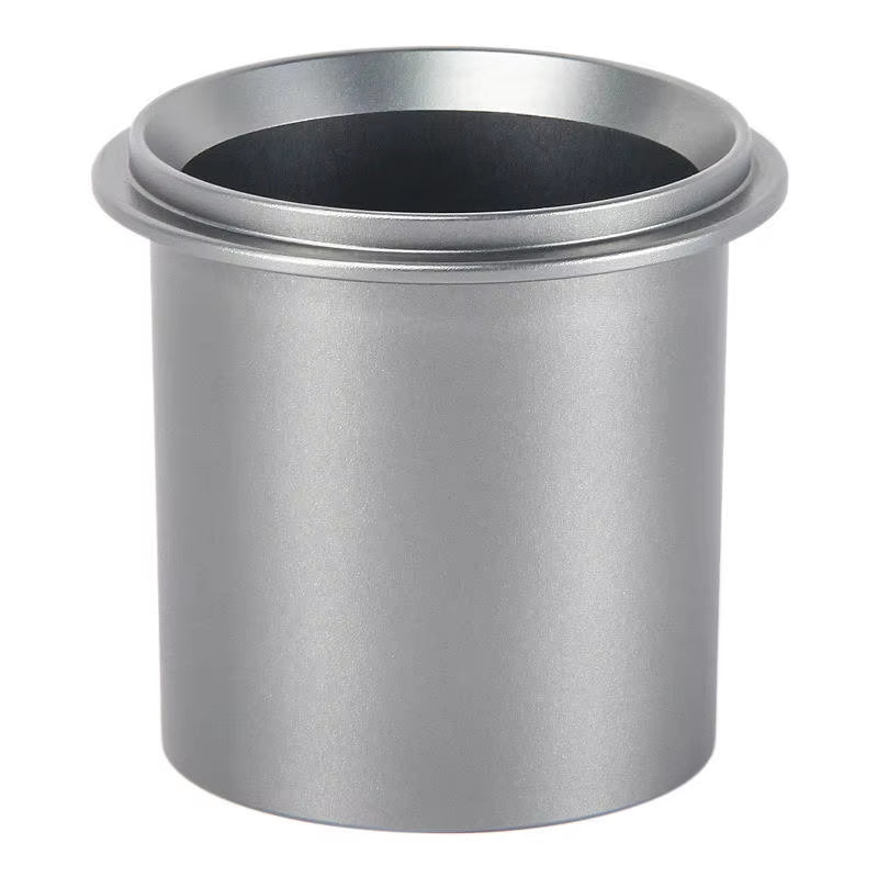 Wholesale 51/58mm Silver Espresso Dosing Cup for Coffee Powder Tools