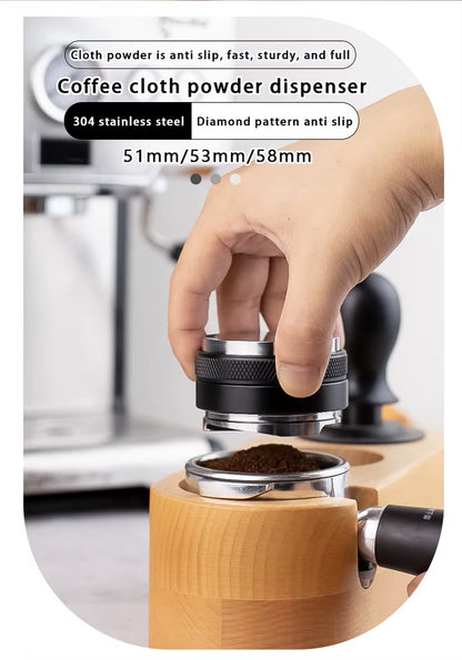 Classic Double Head Adjustable Depth Barista Distribution Tool 51/53/58Mm Espresso Tamper Set Stainless Steel Coffee Making