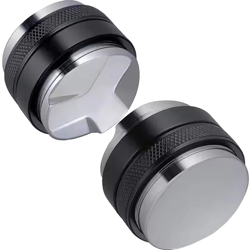 Classic Double Head Adjustable Depth Barista Distribution Tool 51/53/58Mm Espresso Tamper Set Stainless Steel Coffee Making