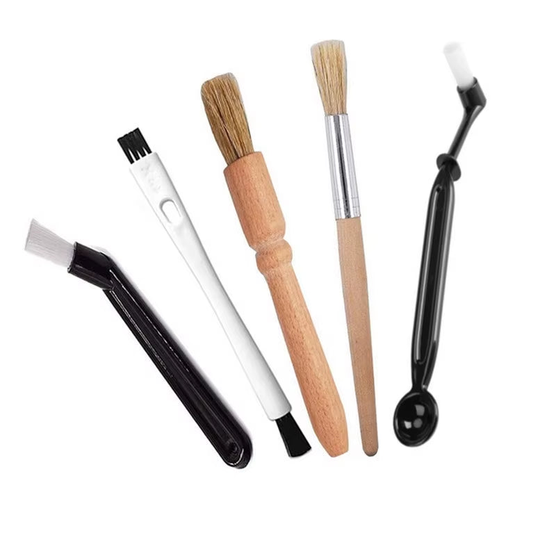 Multifunctional Coffee Machine Cleaning Brush Set for Professional Use in Coffee Shops