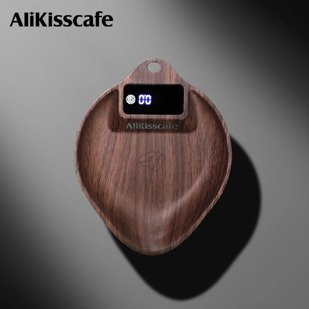 Precision Electronic Coffee Scale with 0.1G Accuracy for Espresso and Bean Measurement - Featuring ABS Display Tray and Essential Barista Accessory