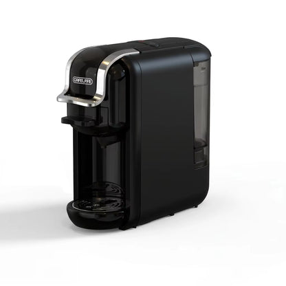 CAFELFFE 4-in-1 Coffee Capsule Machine with Hot and Cold Brewing Options, 20 Bar Pressure, Compatible with NS*DG*ESE Pods and Ground Coffee, for Large or Small Cups