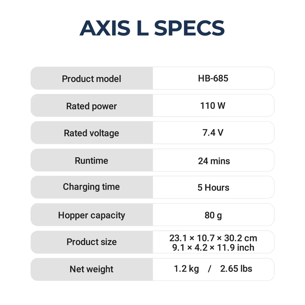 Wireless Rechargeable Burr Coffee Grinder with 60 Adjustable Settings, Portable Electric Bean Mill, Anti-Static Low Residue Design