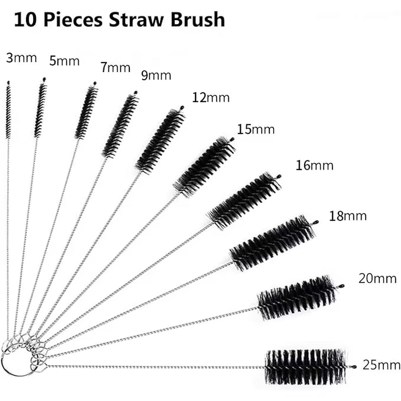 Multifunctional Coffee Machine Cleaning Brush Set for Professional Use in Coffee Shops