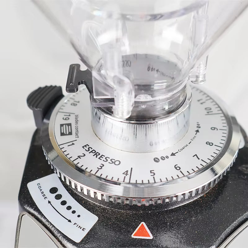 Heavy-Duty 74Mm Commercial Coffee Bean Grinder Touch Screen Stainless Steel Aluminum Design Coffee Grinder