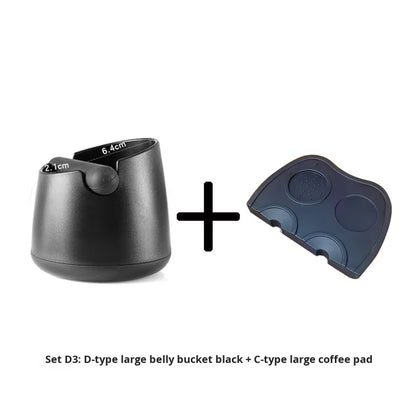 Order Directly Espresso Coffee Machine Accessory Detachable Coffee Knock Box with Removable Knock Bar