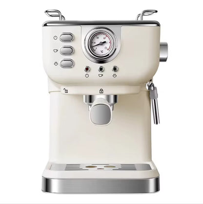 Home Gifts 20 Bar Automatic Espresso & Cappuccino Machine Stainless Steel Coffee Maker with Built-In Milk Frother