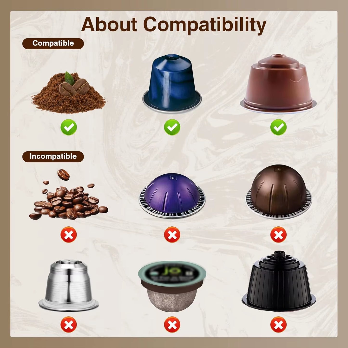 Customizable Compact Coffee Maker with Heating Function for Outdoor Applications