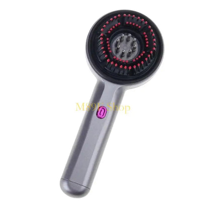 M89F Vibrating Microcurrent Scalp Massager Comb for Women - Hair Growth Stimulator and Oil Application Brush