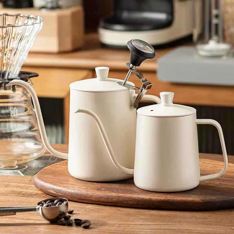 350ML Stainless Steel Hand Drip Pour over Coffee Maker with Lid