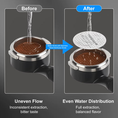 MISCHIEF Workshop 58Mm Espresso Puck Screen Coffee & Tea Tools 58Mm Coffee Shower Screen for Espresso