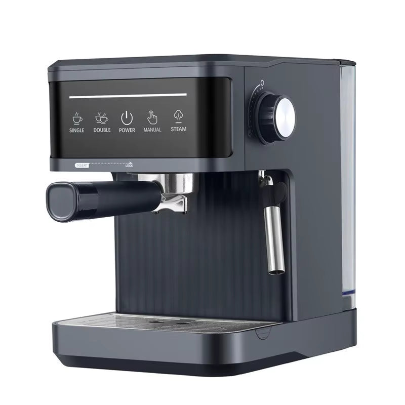 Italian Household Stainless Steel Semi-Automatic Espresso Machine American British European Standard High-Pressure Coffee