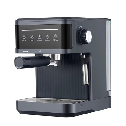 Italian Household Stainless Steel Semi-Automatic Espresso Machine American British European Standard High-Pressure Coffee