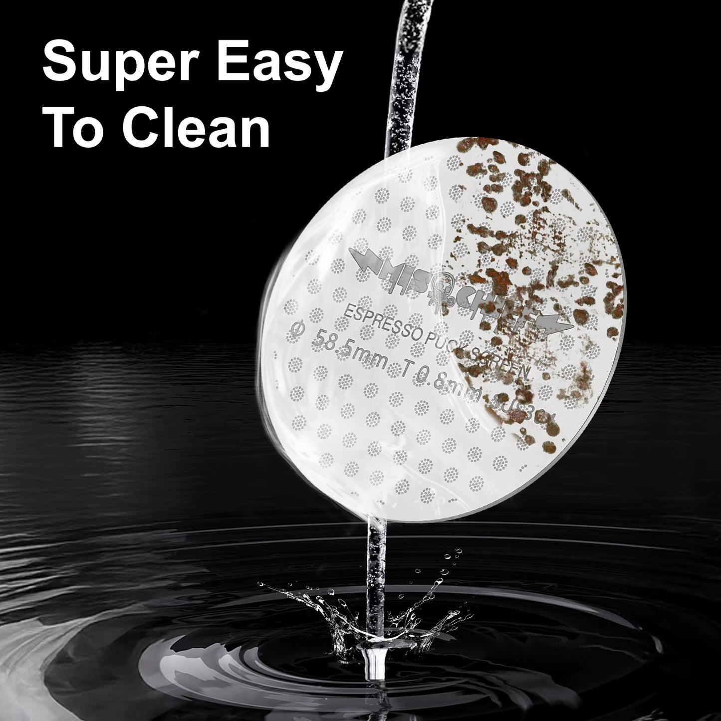 MISCHIEF Workshop 58Mm Espresso Puck Screen Coffee & Tea Tools 58Mm Coffee Shower Screen for Espresso
