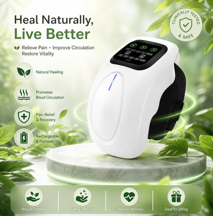 Electric Heating Knee Massager with LCD Display