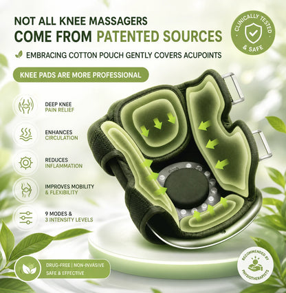 Electric Heating Knee Massager with LCD Display