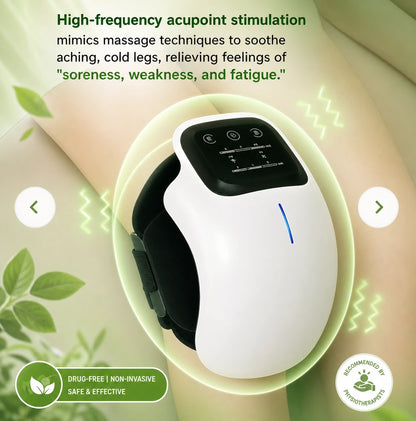 Electric Heating Knee Massager with LCD Display